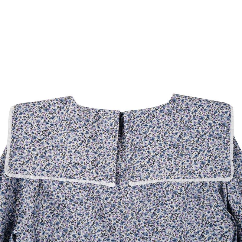 ビッグカラーワンピース / BIG COLLAR ONEPIECE_SKY BLUE