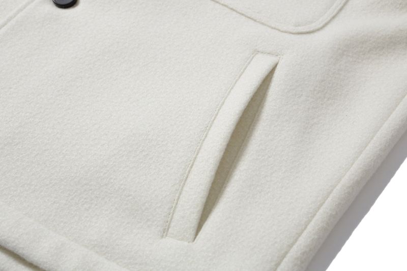CLASSIC CROPPED SHIRT JACKET (ecru)