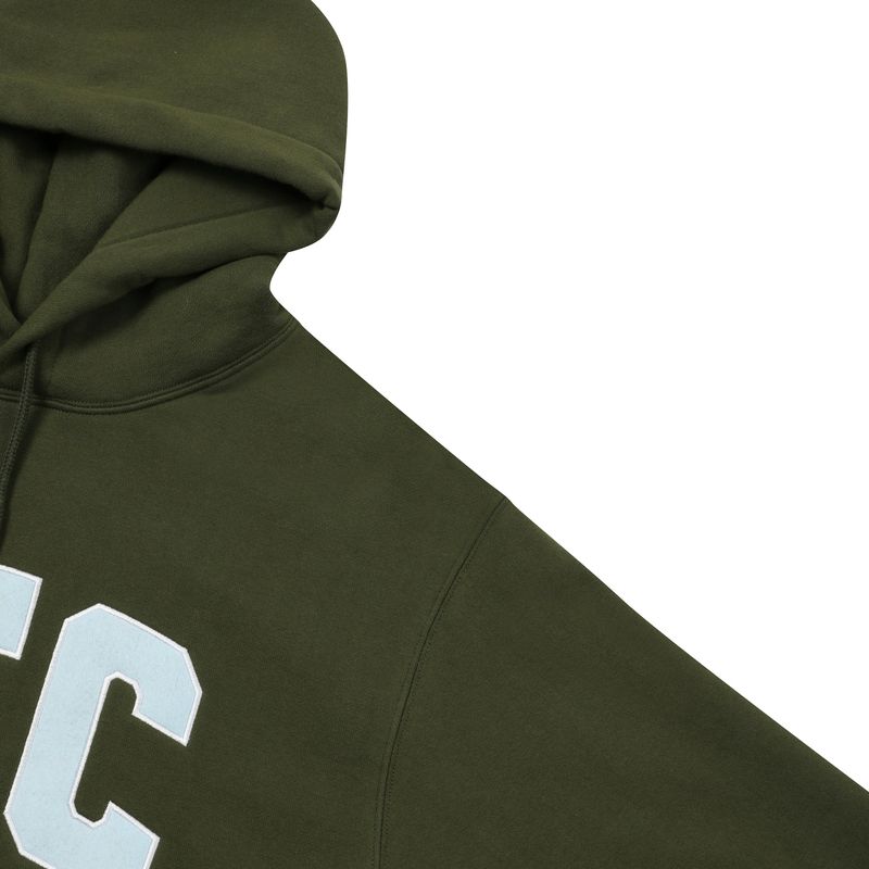CEC ARCH LOGO HOODIE(KHAKI)