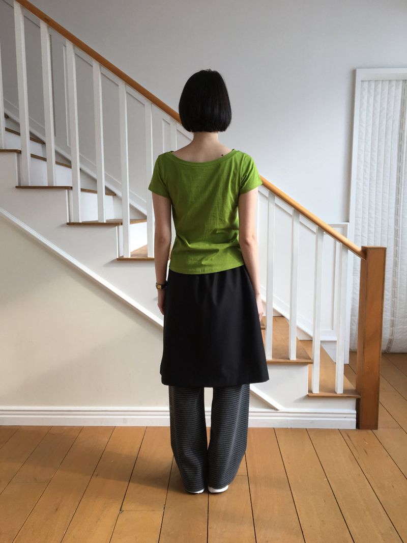 YWD PLEATS SKIRT + BELT (2color)