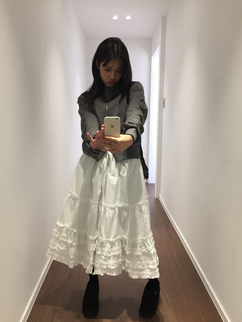 Yacht Frill Tiered Skirt (1color)