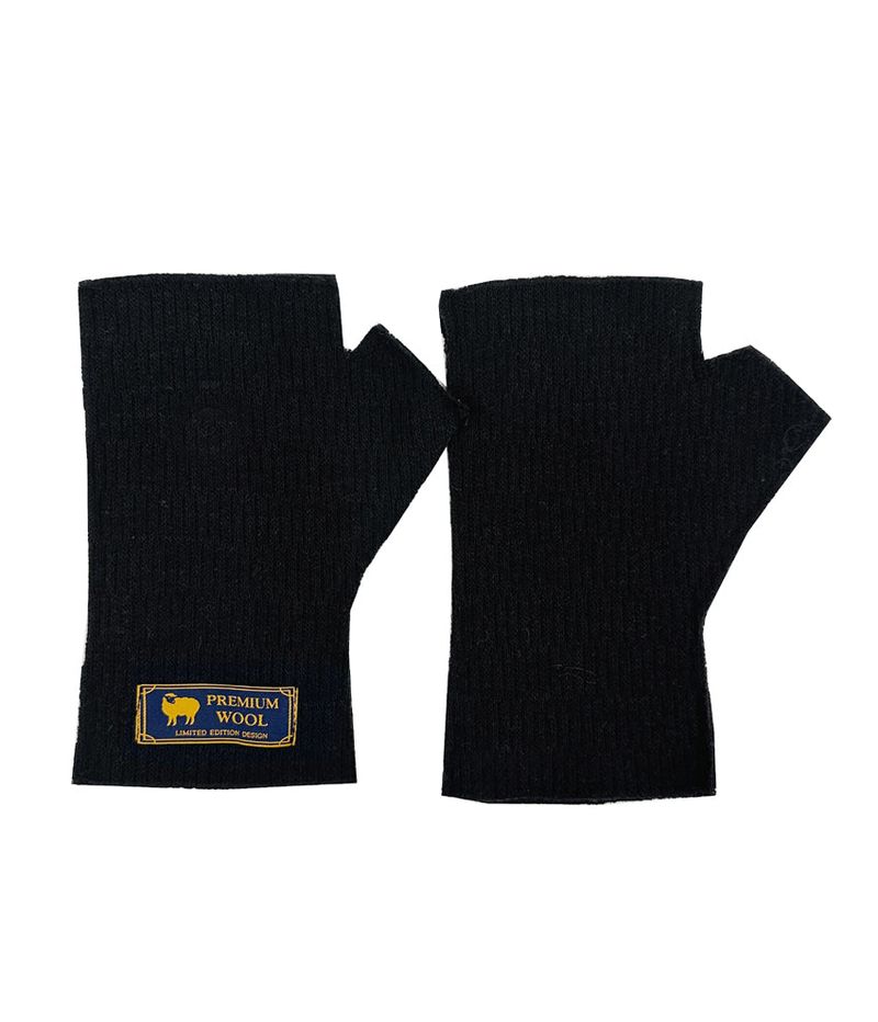 No.1526 wool fingerless GLOVES (3color)