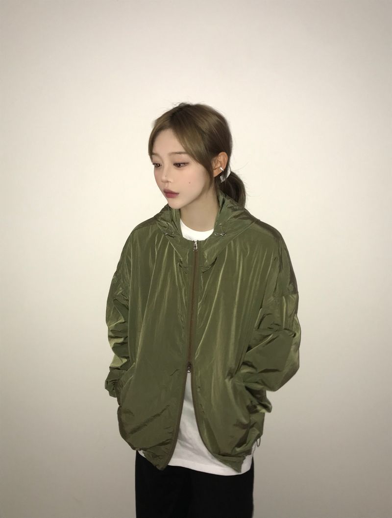 Lucas hood windbreaker jacket