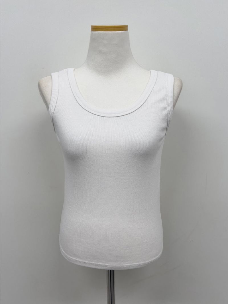 Ava Ribbed Sleeveless Top