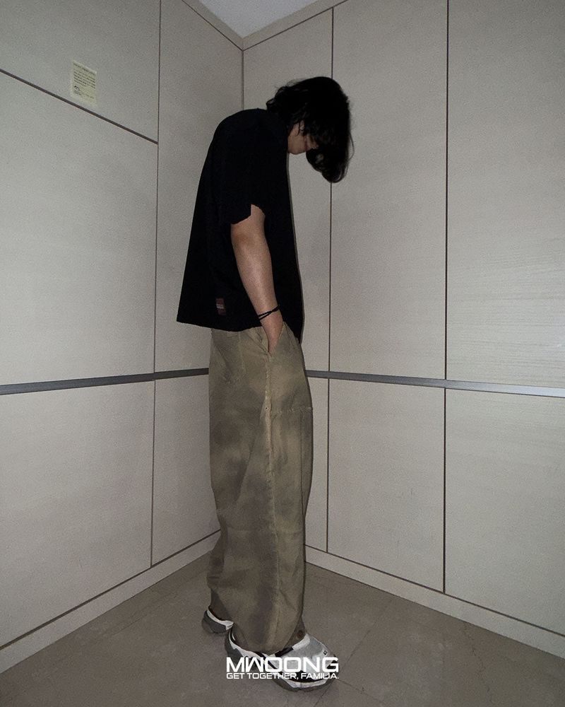 Curved works pants BE dirty