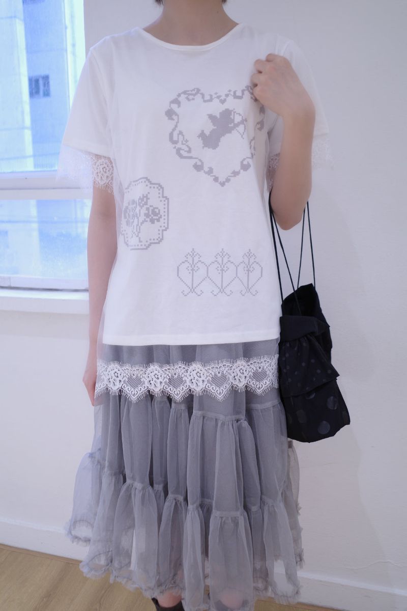 エンジェルピクセルTシャツ