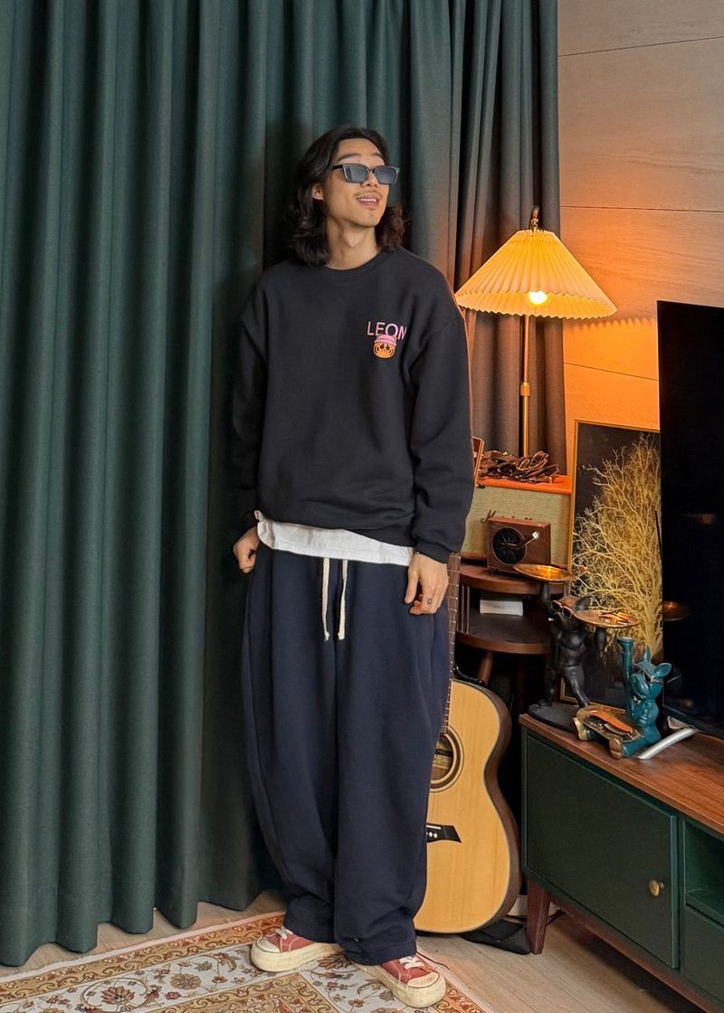 Superior Pin-Tuck Sweatpants