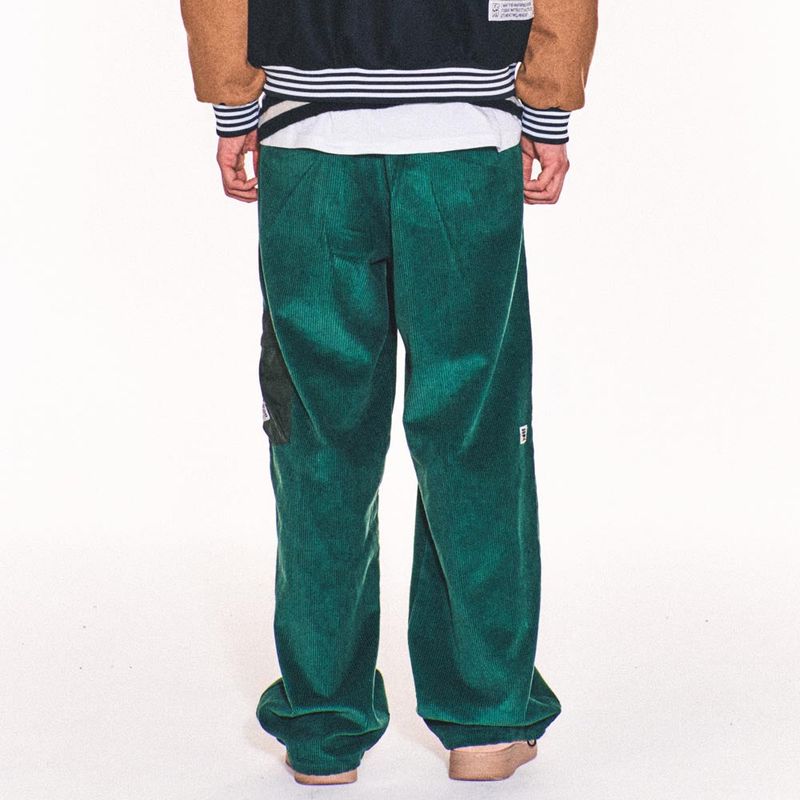 MUMBLE CARGO CORDUROY PANTS (GREEN)