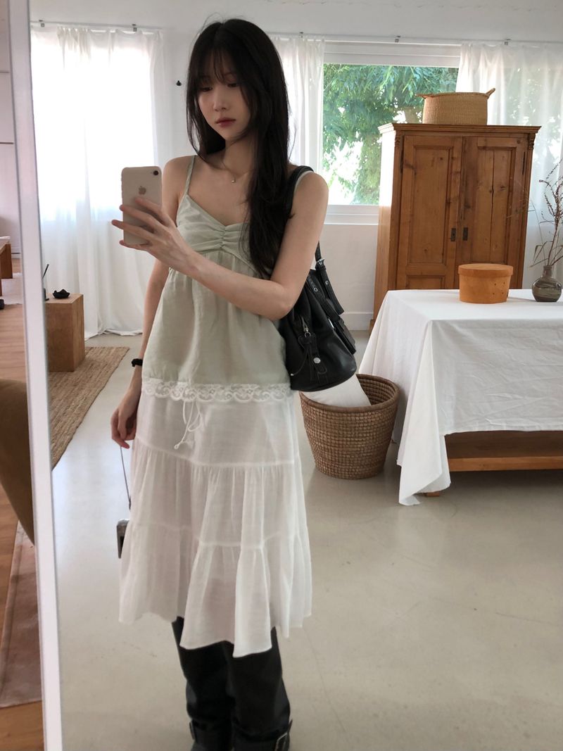 Andy Cancan Midi Skirt (2 colors)
