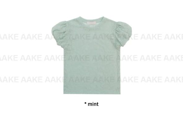 PUFF SLEEVE SHEER TEE