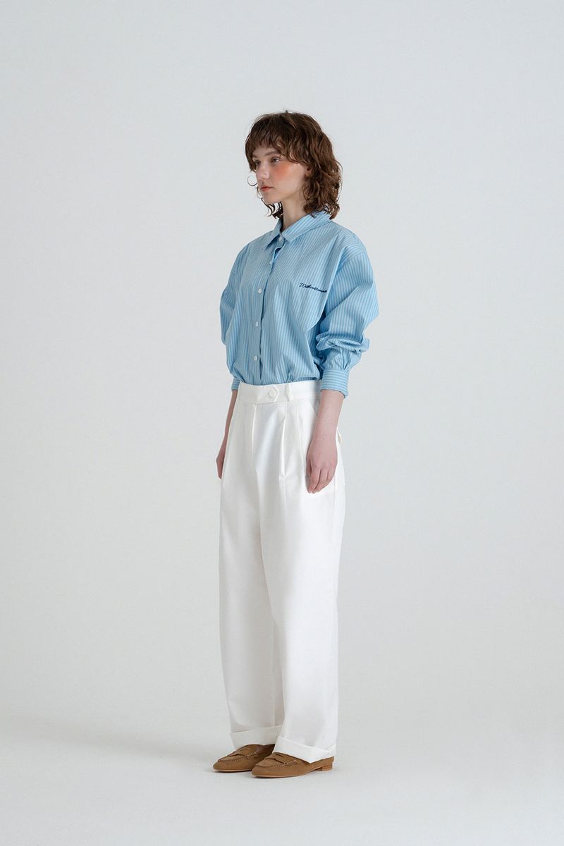 Blooming shirt_stripe blue