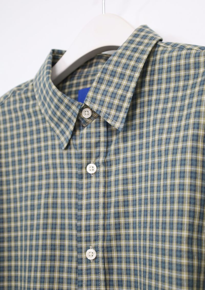 (UNISEX)Smart Check Shirt(3colors)