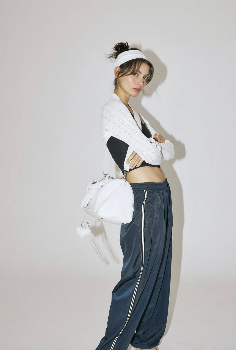 threetimes（スリータイムズ）の「Braid bag - ivory（Bags）」