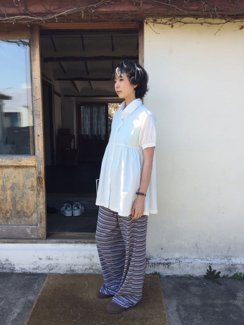 Melo Shirring Blouse (2color)