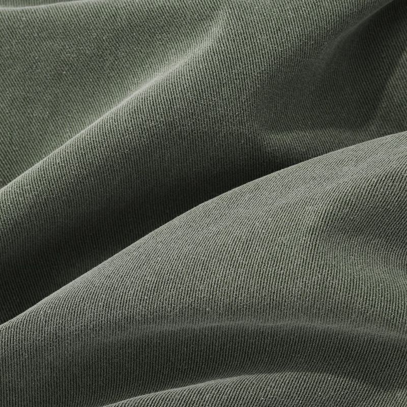 Latch tapered twill pants / Washed khaki
