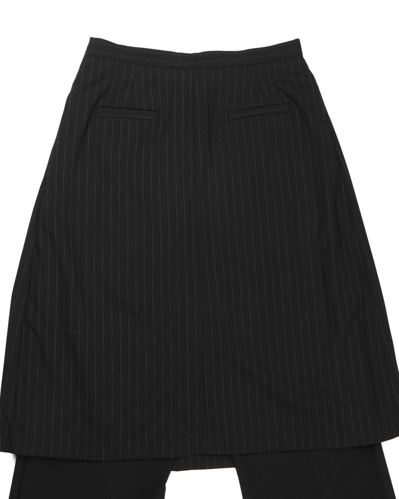  STRIPE URBAN SKIRT PANTS