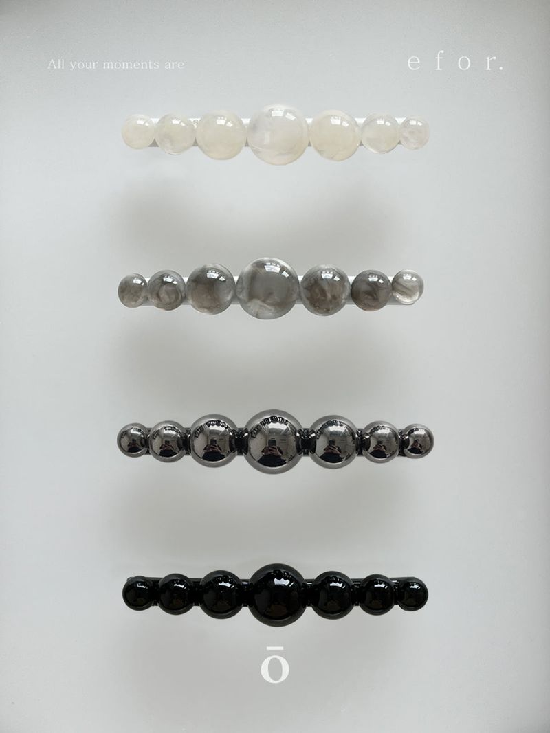 Hair Pin Silver Ball _ SV