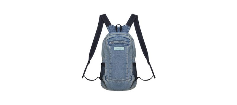 Denim tiny backpack