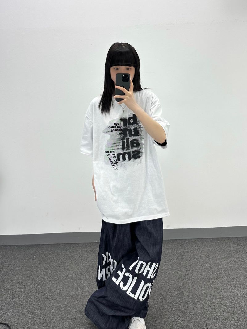 return non-faded denim pants