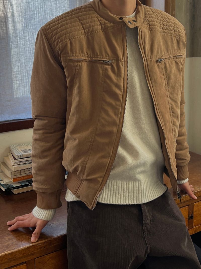 フィヨルド クロップド ボンバーパディング(4 Colors)