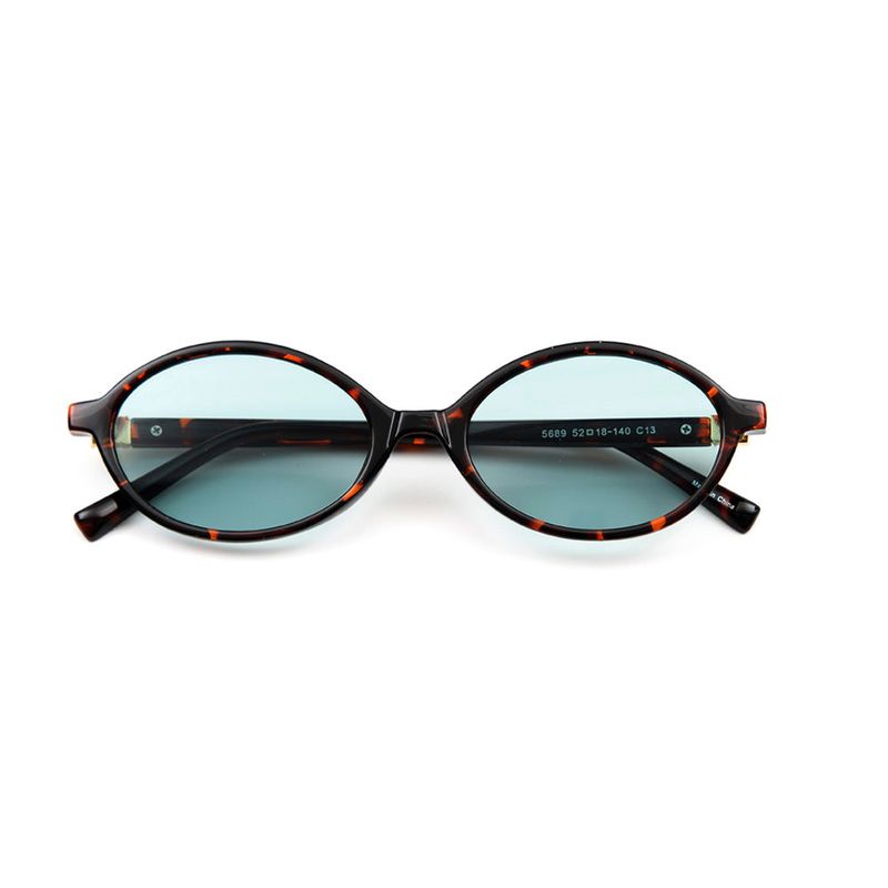 Viki Leopard / Green Tint Lens