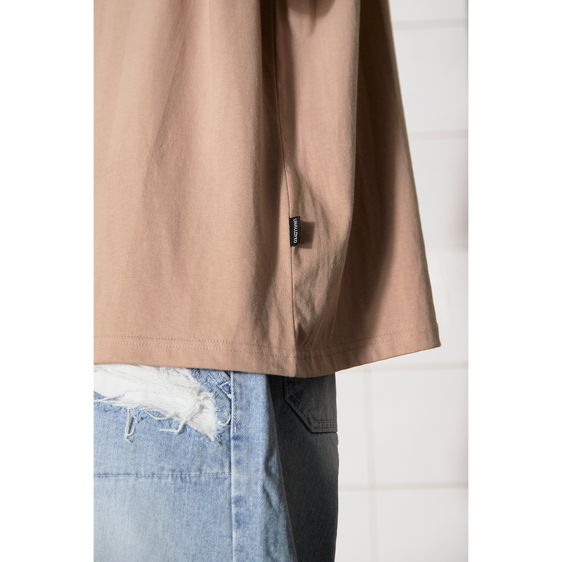 SYMBOL LOGO T SHIRT / BEIGE