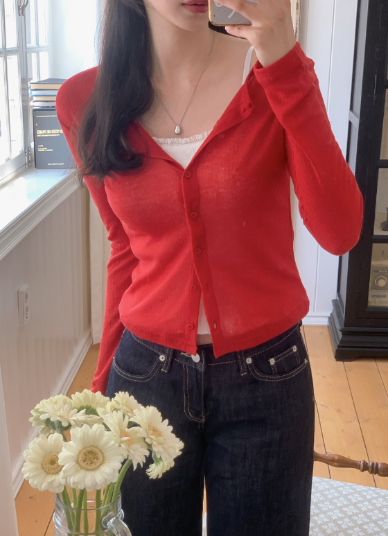 AT Summer Daily Round Cardigan (5color)