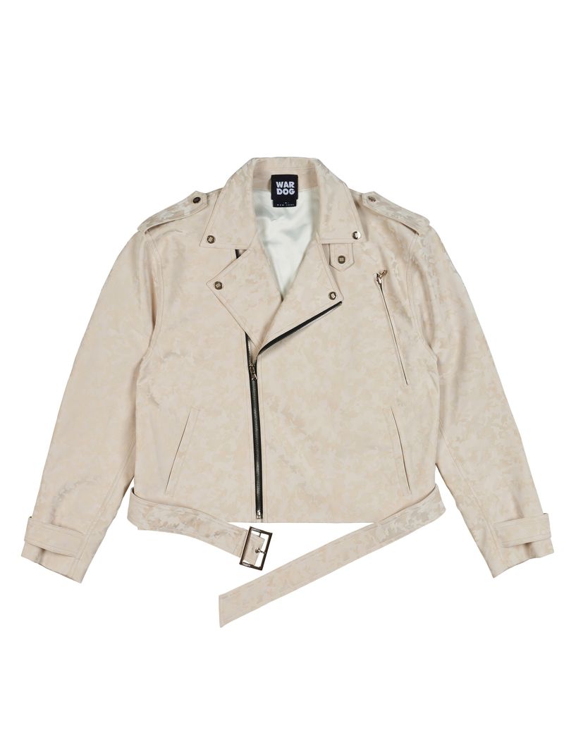 Faux Leather Biker Jacket