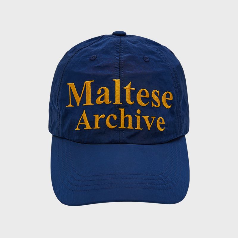 Maltese archive nylon ball cap