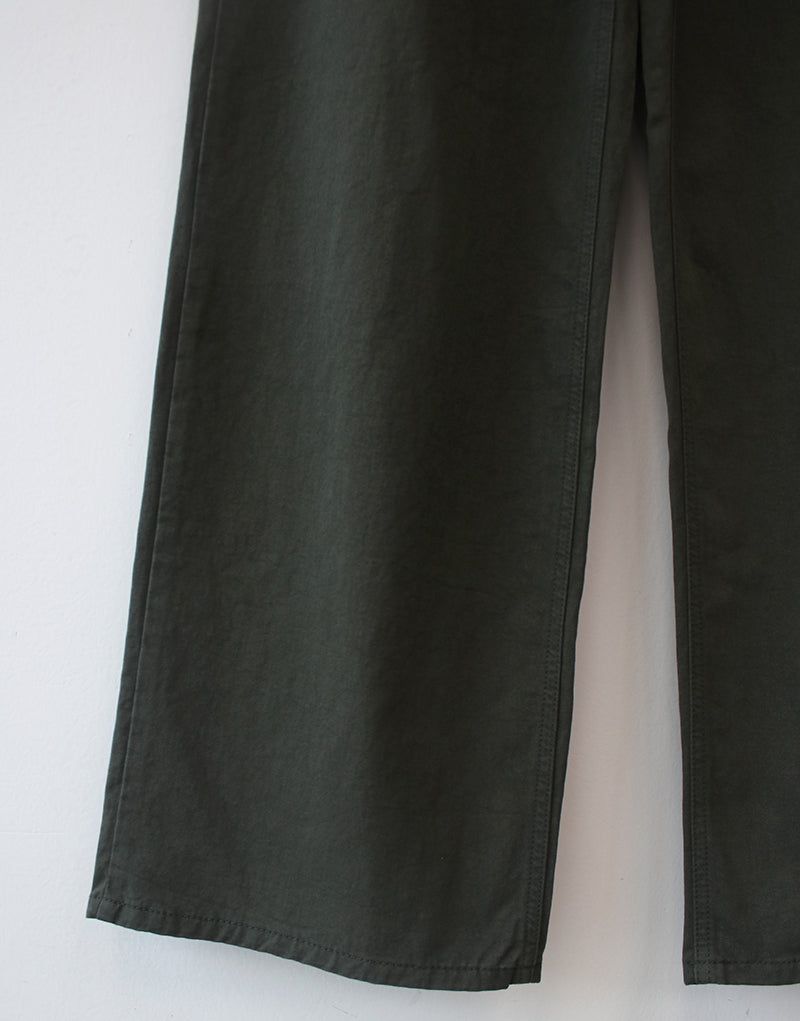 woody cotton wide pants