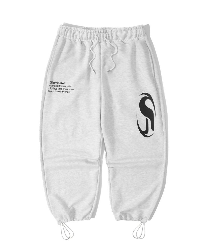 filluminate（フィールミネイト）の「Symbol Logo Sweat Pants-Light Grey（Pants）」