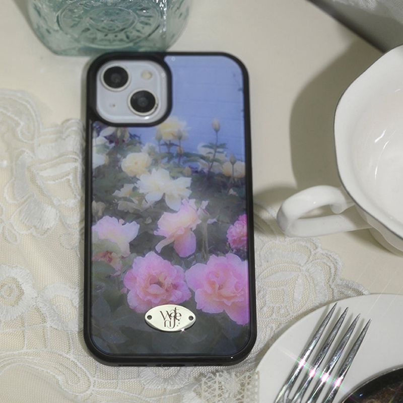 WATERJEAN（ウォータージン）の「[MADE] vintage flower bumper case (mellow)（Smartphone Accessories）」