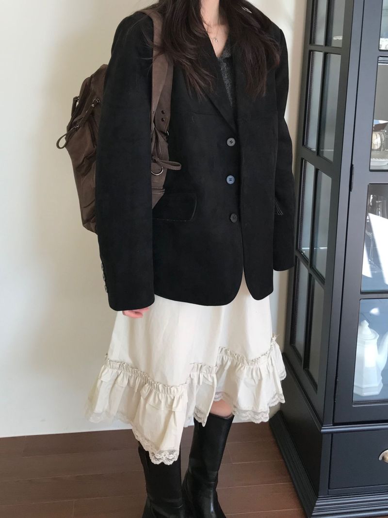 Fade Suede Jacket (2 colors)