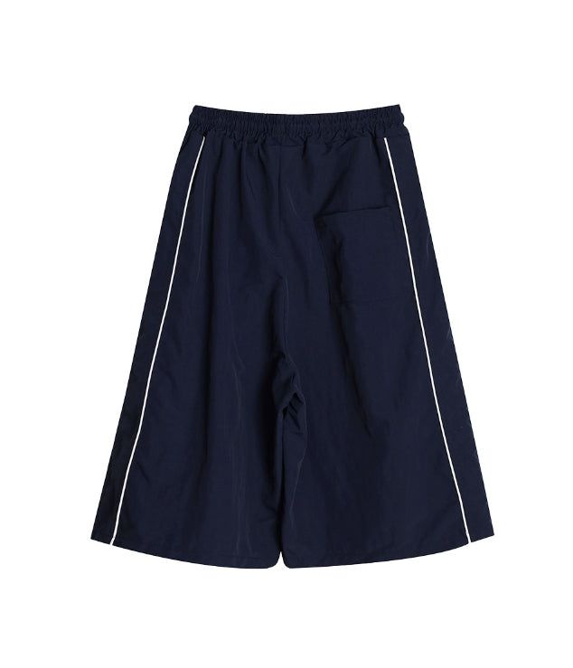 Tian Nylon Track Bermuda Pants