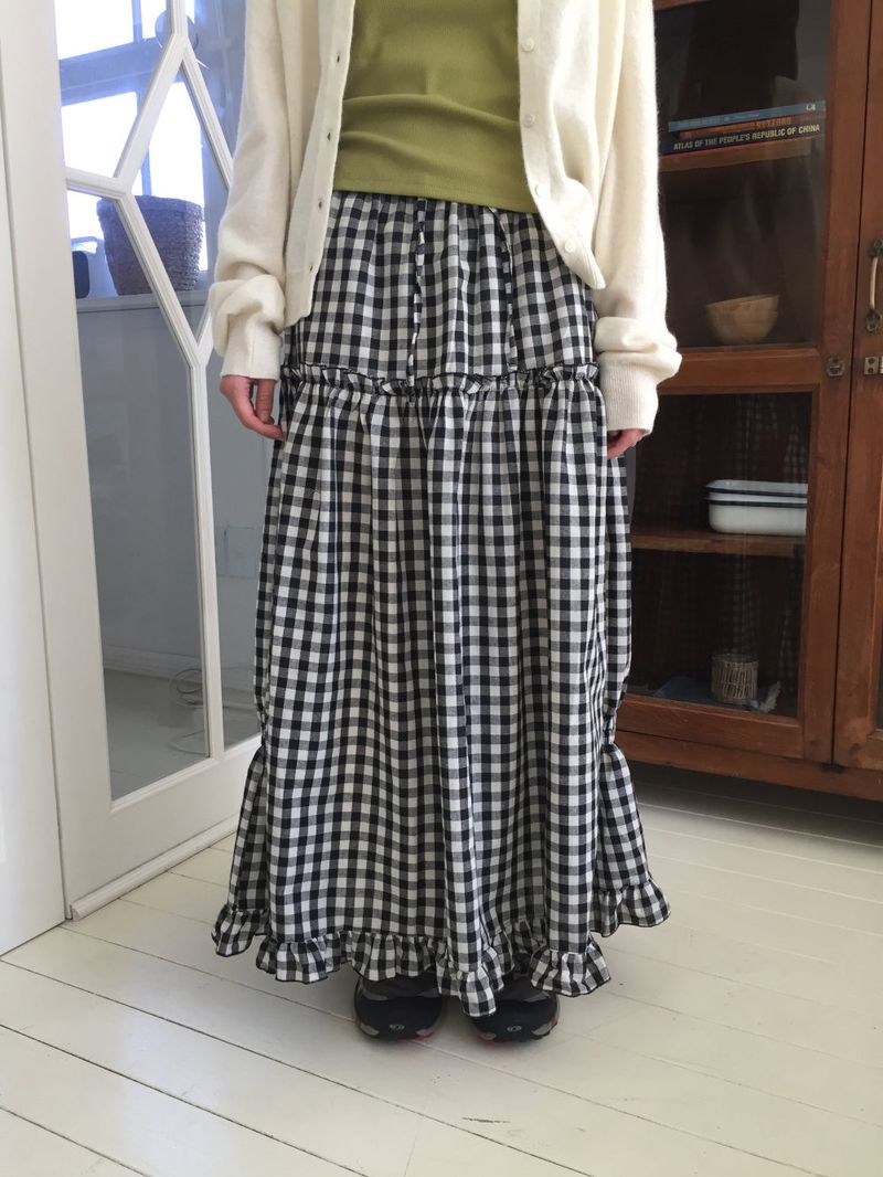 Damien Lowe long skirt (3color)