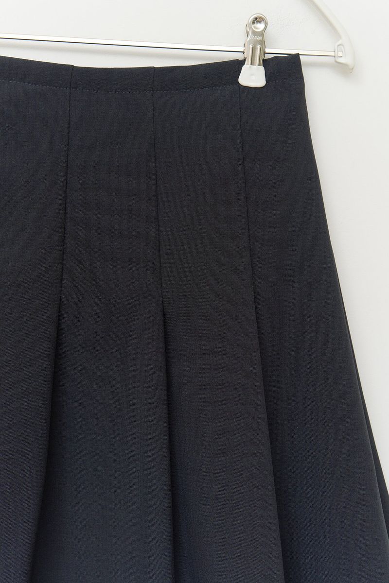 (W) Records Pleats Skirt