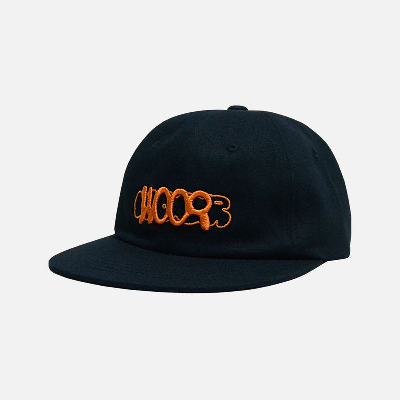W' FLAT CAP (DARK NAVY)