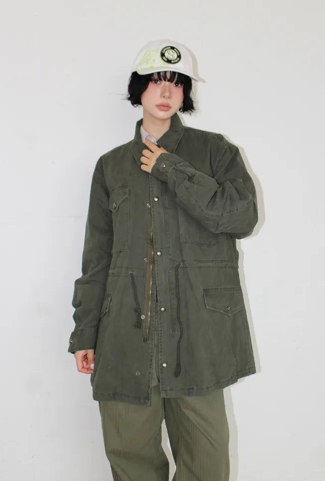 AAKE（アケ）の「STRING UTILITY FIELD JACKET（Jackets/Outerwear）」