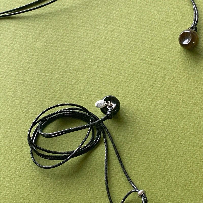 blackberry apple necklace