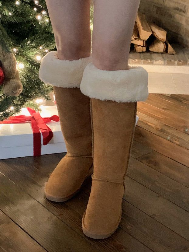 SHOPPERLAND(ショッパーランド)の「Natural Leather Dumble Long Boots(Shoes)」