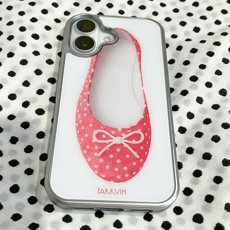 [Glass] red dot shoes case 