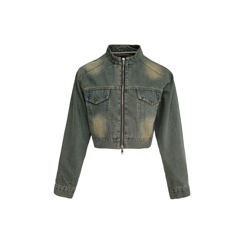 Cozy&Kitsch（コージーアンドキッチ）の「Bren Wash Denim Zip Up（Jackets/Outerwear）」