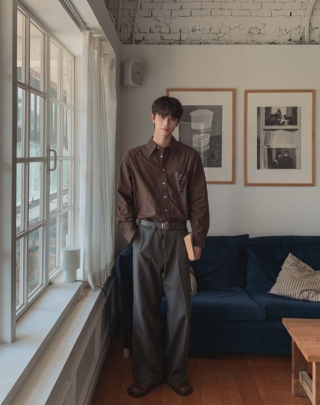 Rhodia Cabra Wide Slacks