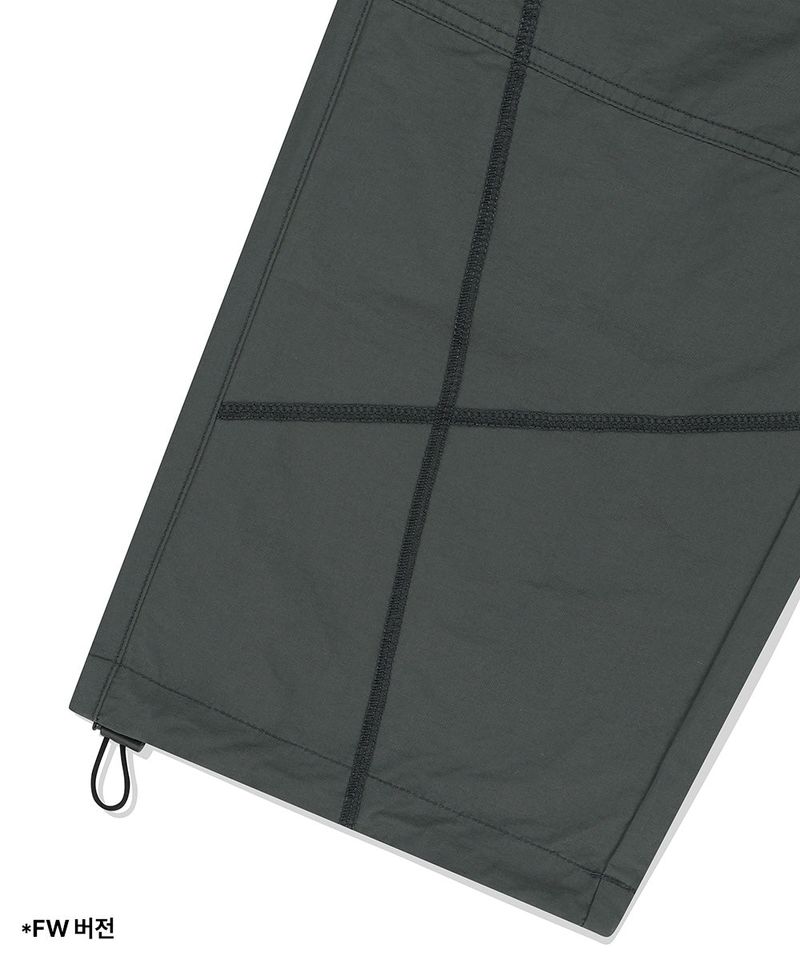 [FW ver.] COVER STITCH PARACHUTE PANT