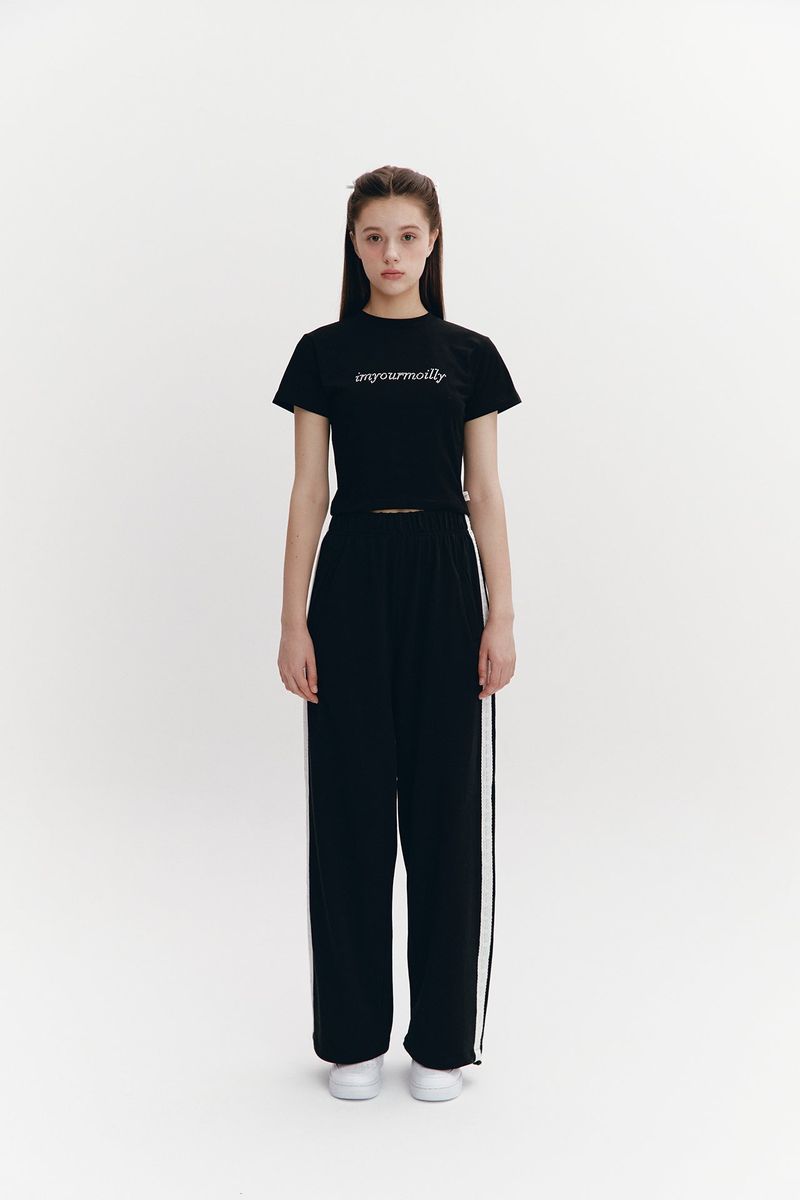 Crystal Hotfix T Black