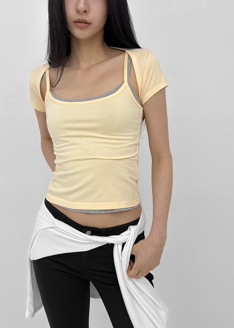 BLACKUP（ブラックアップ）の「[MADE] Babishell Modal Sleeveless Top（Tops）」