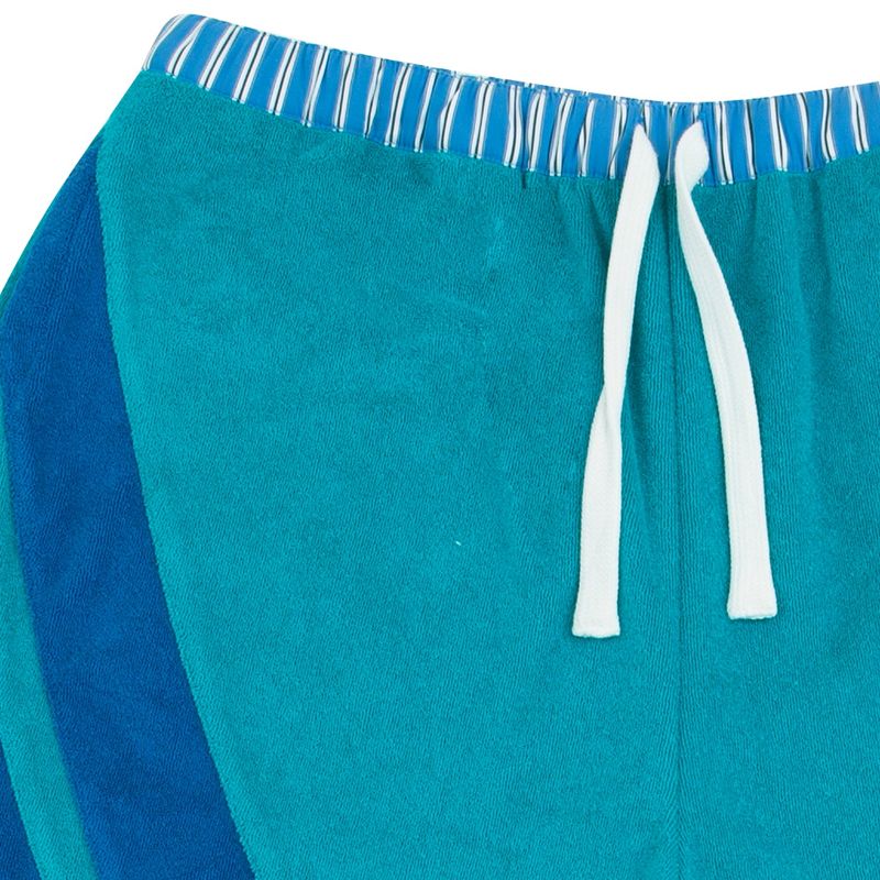 EXOTIC TERRY OPEN COLLAR SHORT-PANTS (UNISEX)_SYS0PT03GN