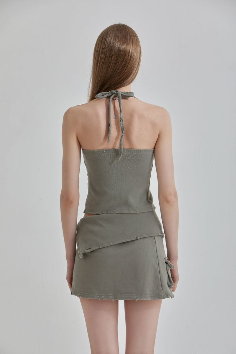 RIBBED SKIRT