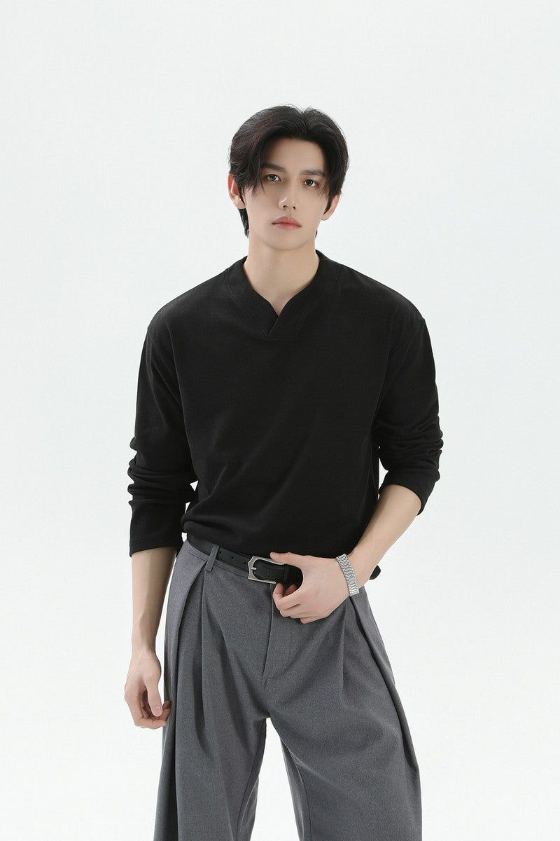 TURNTIDE（ ターンタイド）の「Thermal V-Neck Long Sleeve Tee（Tops）」