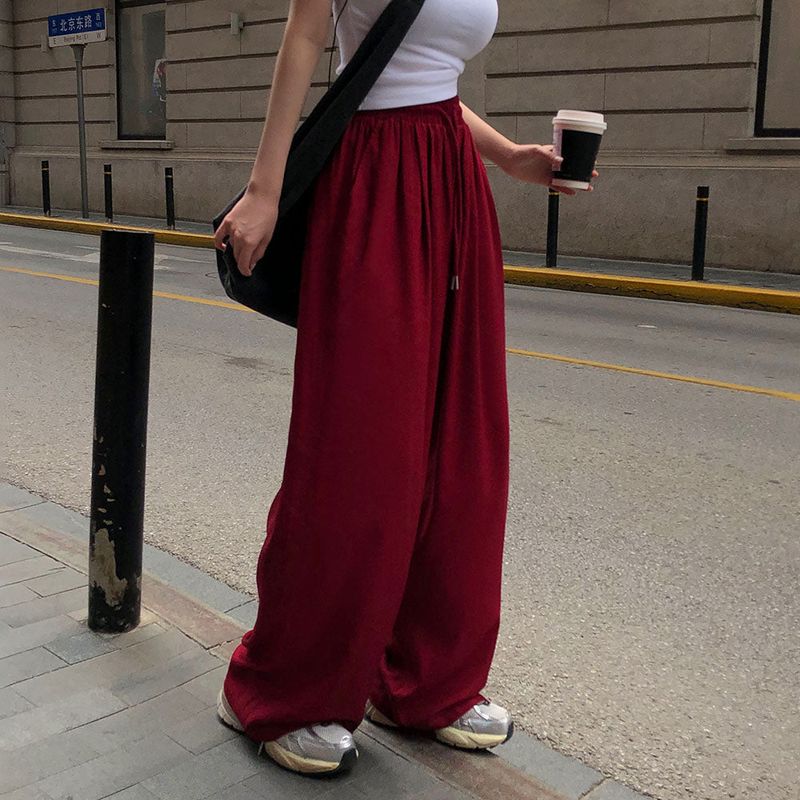 [MADE] Texture, Linen Pintack Wide Pants